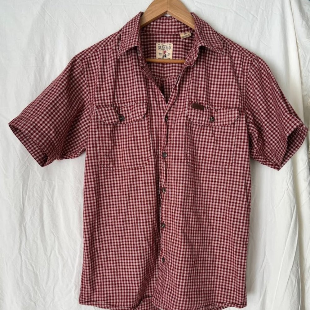 Red Head - Button down - M